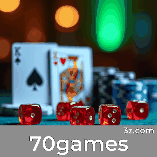 70Games: Slot Machines - Mega Jackpot, Jogos de Mesa - Estratégia Avançada, Real Dealer - Imersão Total